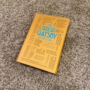 The Great Gatsby Word Cloud Classics Book